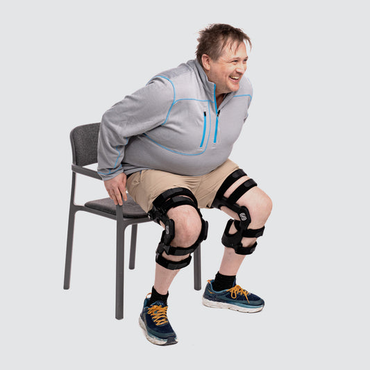 Spring Loaded OA Knee Brace